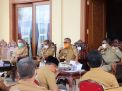 Foto: Gubernur Sulbar Gelar Rapat Perdana dengan Seluruh Pimpinan OPD Pasca-Gempa Bumi